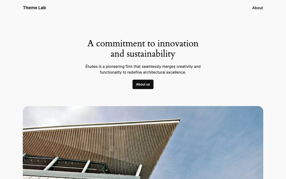 Twenty Twenty-Four homepage on our test site with 10 identical posts