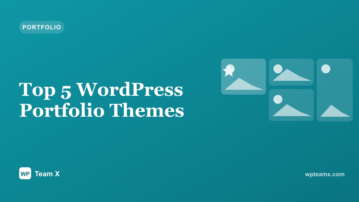 Top 5 WordPress Portfolio Themes