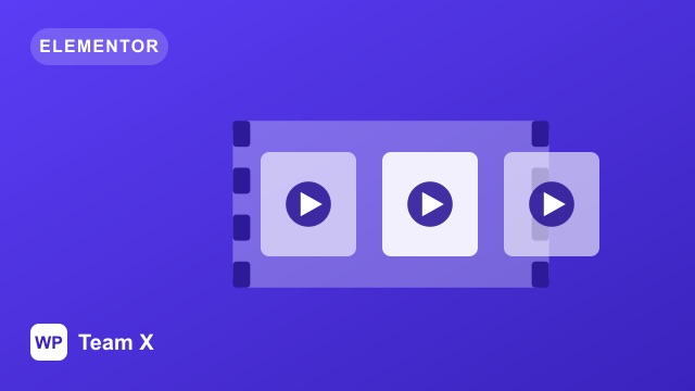 Video Carousel for Elementor